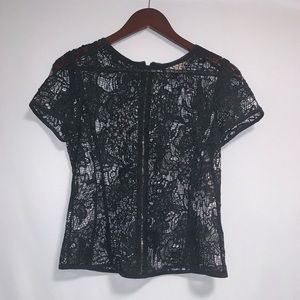🌟SOLD🌟 Rebecca Taylor Lace Top 🦋